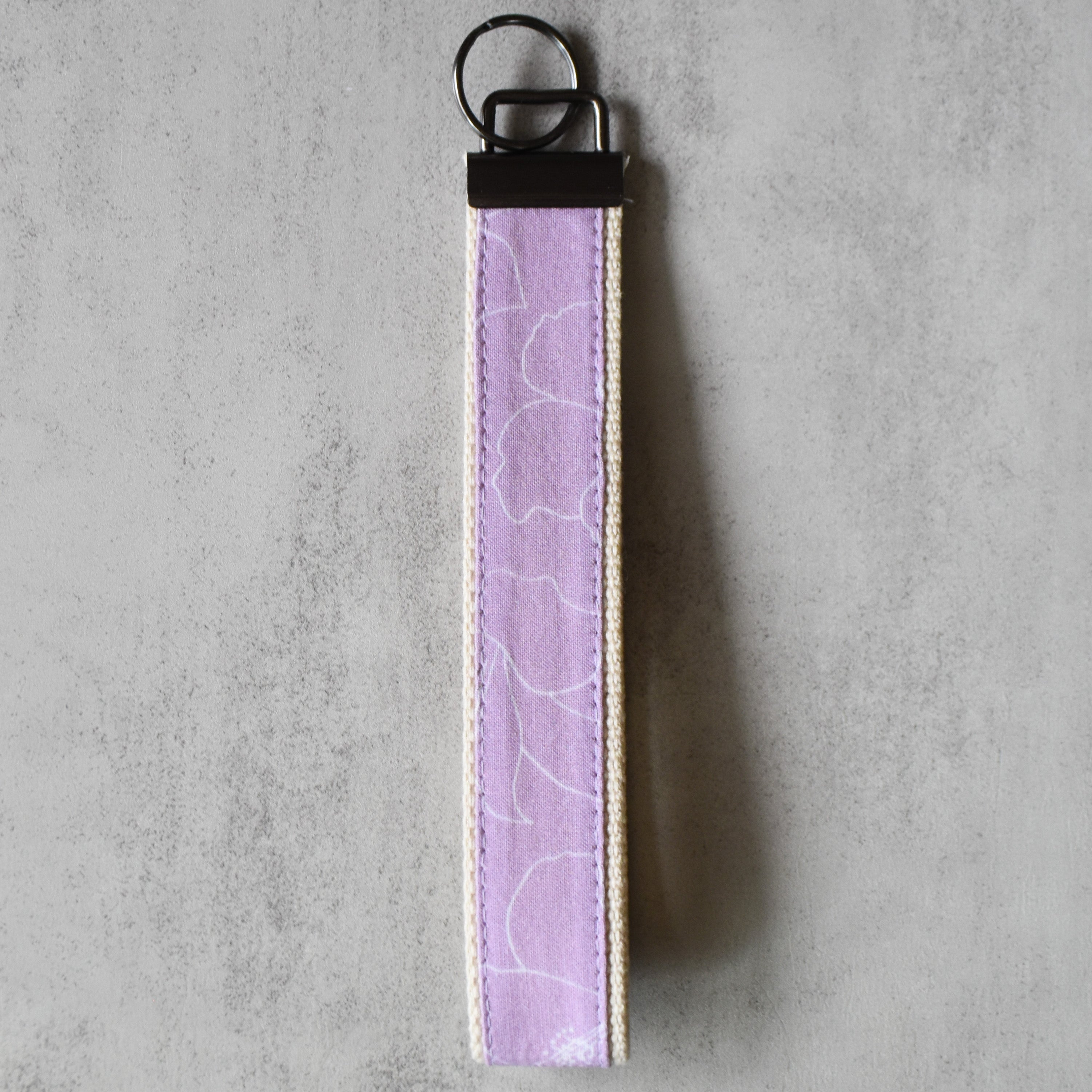 Hibiscus Violet Key Fobs