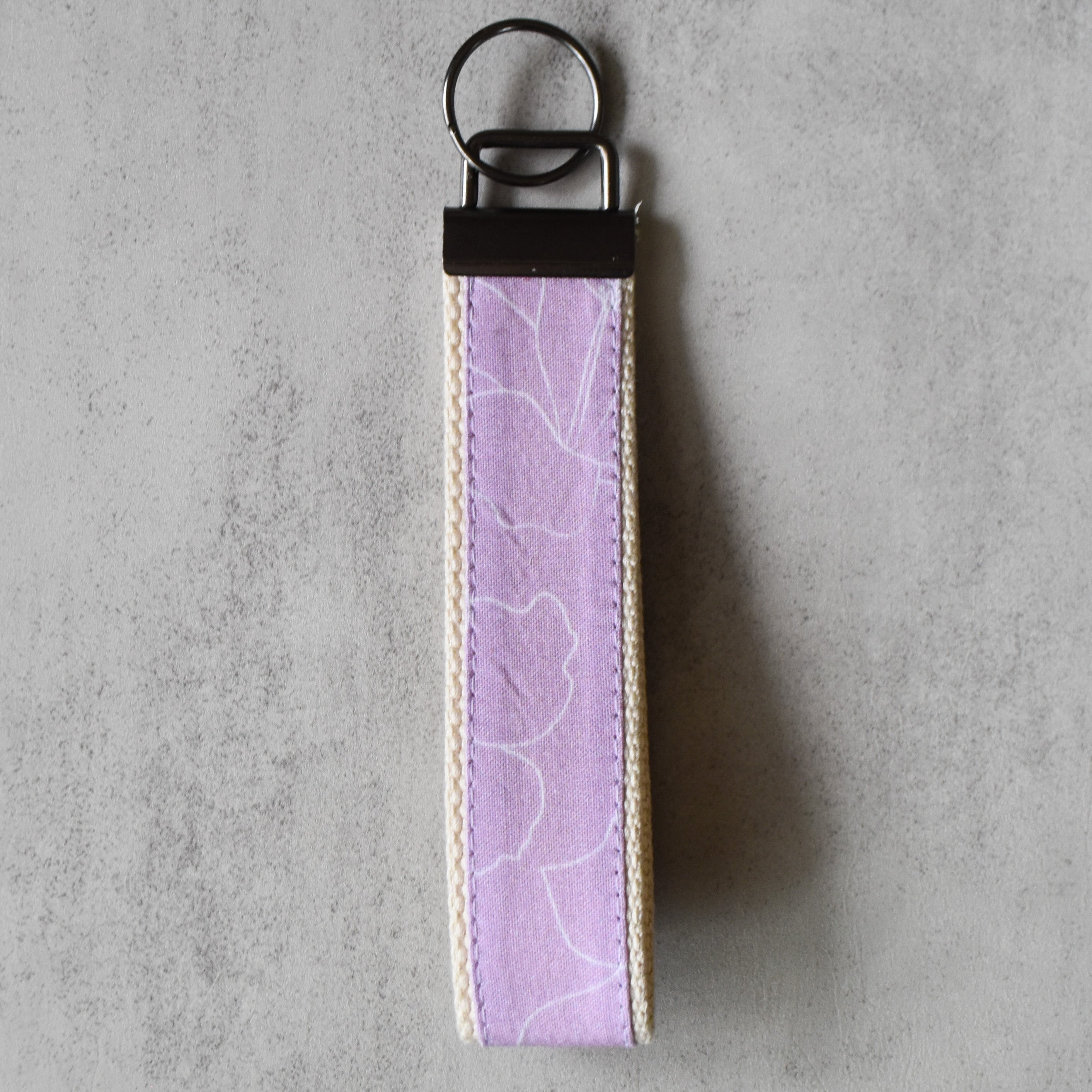 Hibiscus Violet Key Fobs