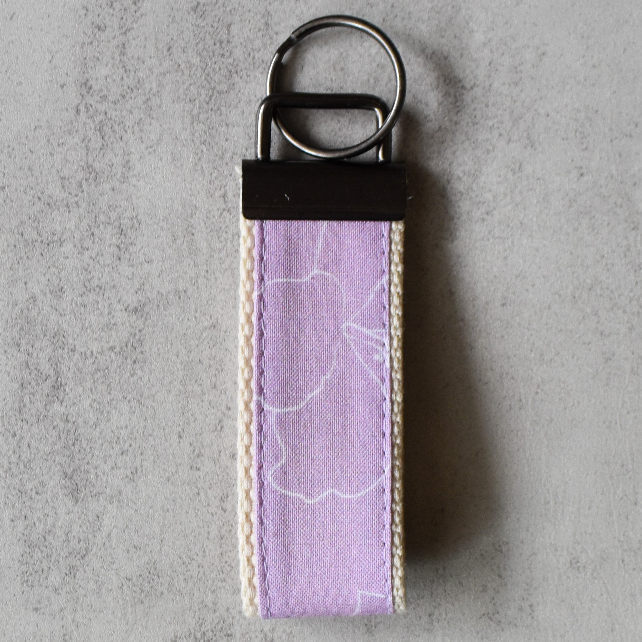 Hibiscus Violet Key Fobs