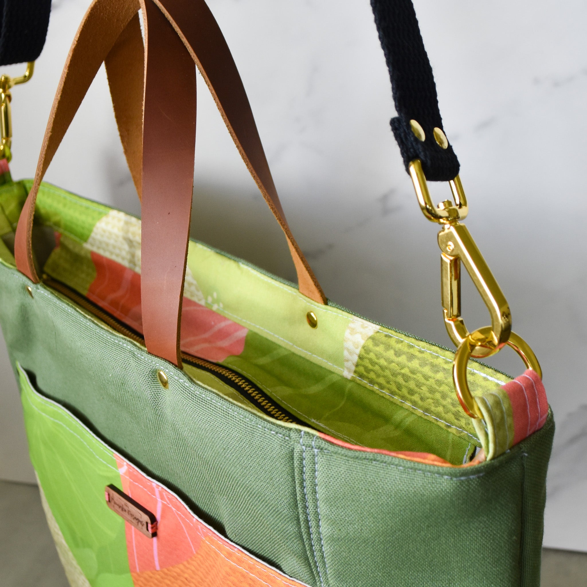Geometric Bloom Lumahai Tote