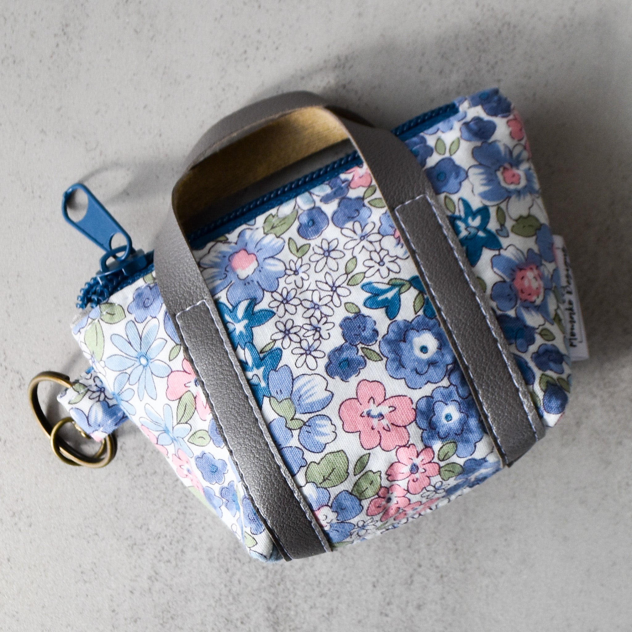 Knowledge Is Flower Manini Tote Keychain