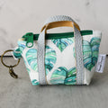 Leaf Me Be Manini Tote Keychain