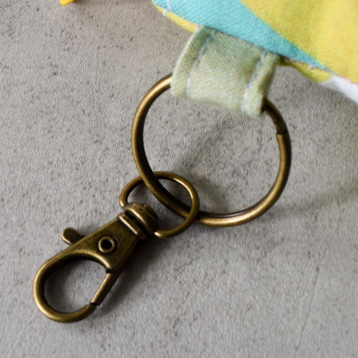 Sunrise Anthurium Manini Tote Keychain