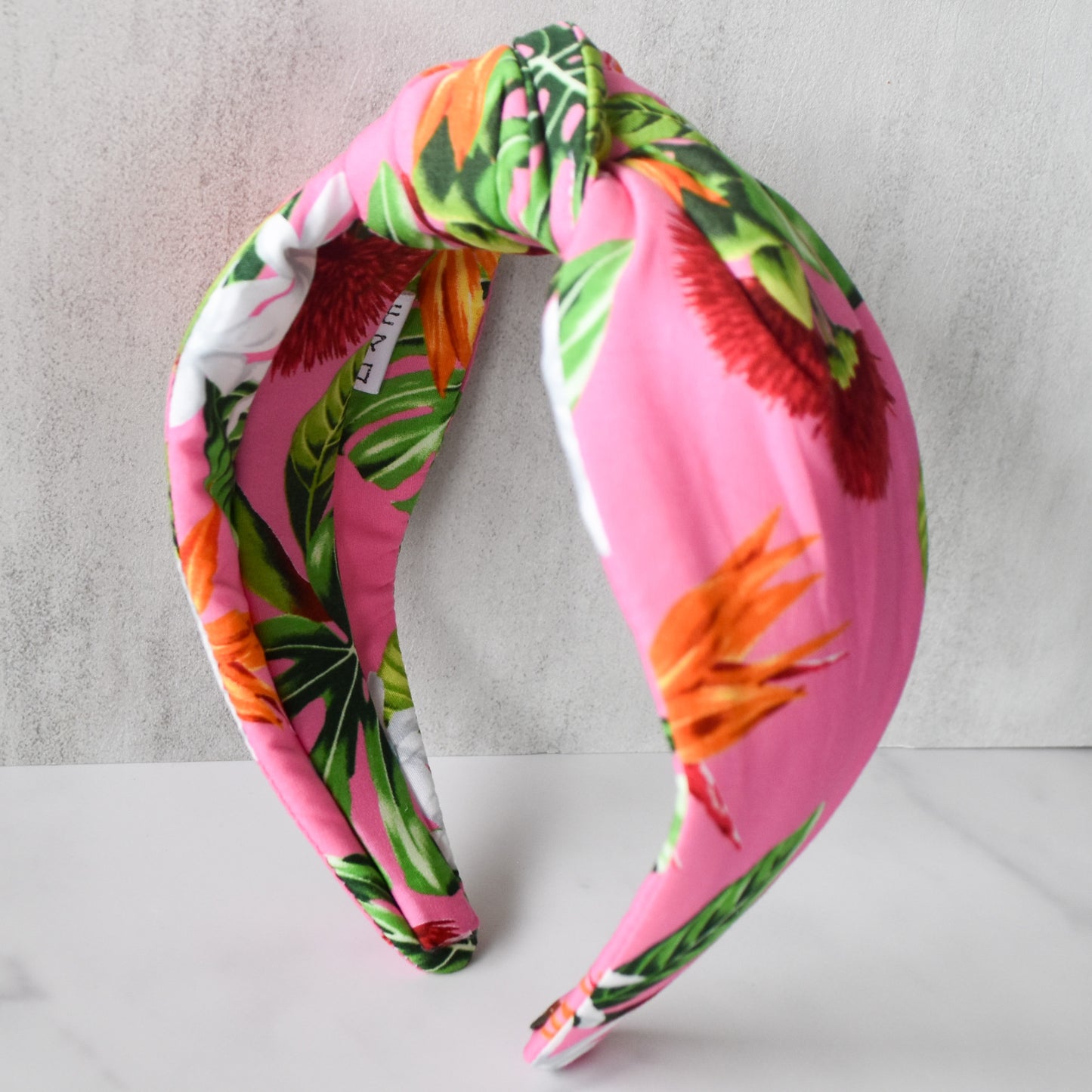 Pumped Up Pink Knotted Headband