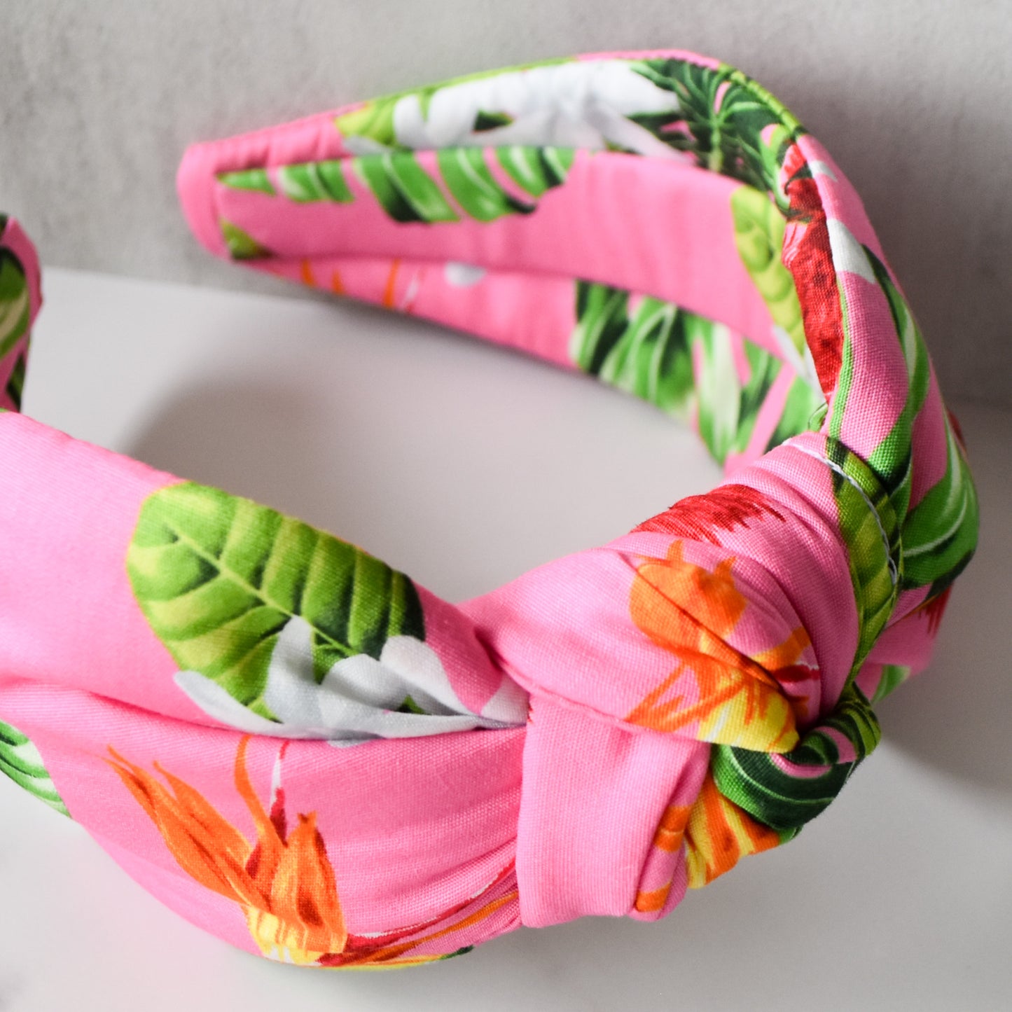 Pumped Up Pink Knotted Headband