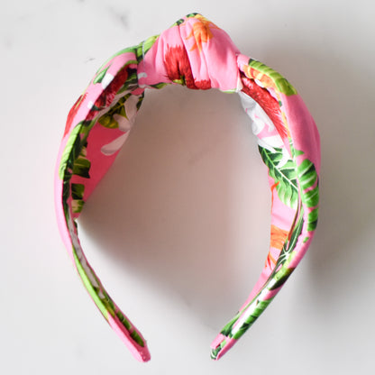 Pumped Up Pink Knotted Headband