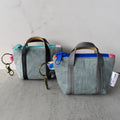 Eucalyptus Corduroy Manini Tote Keychain