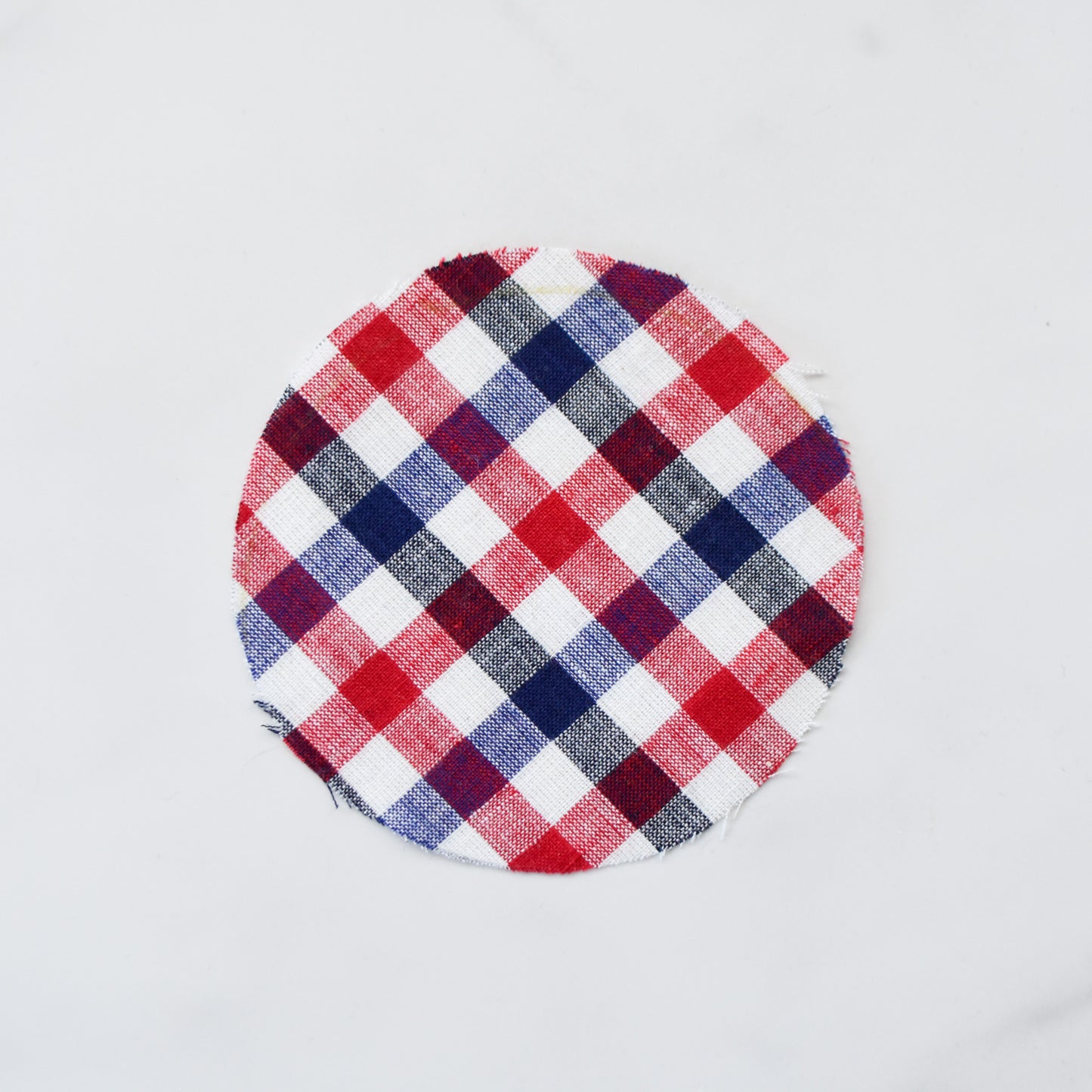 Picnic Plaid Cotton Rounds