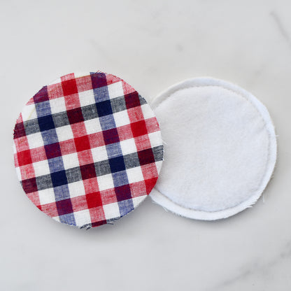 Picnic Plaid Cotton Rounds