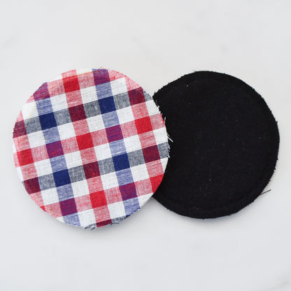 Picnic Plaid Cotton Rounds