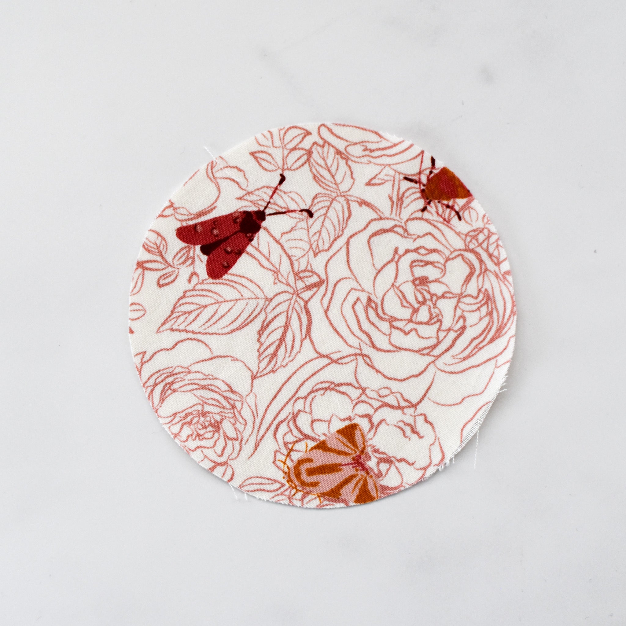 Moth Garden Cotton Rounds