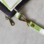 Verdant Grid Kealia Clutch Wallet