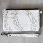 Ethereal Plumeria Kealia Clutch Wallet