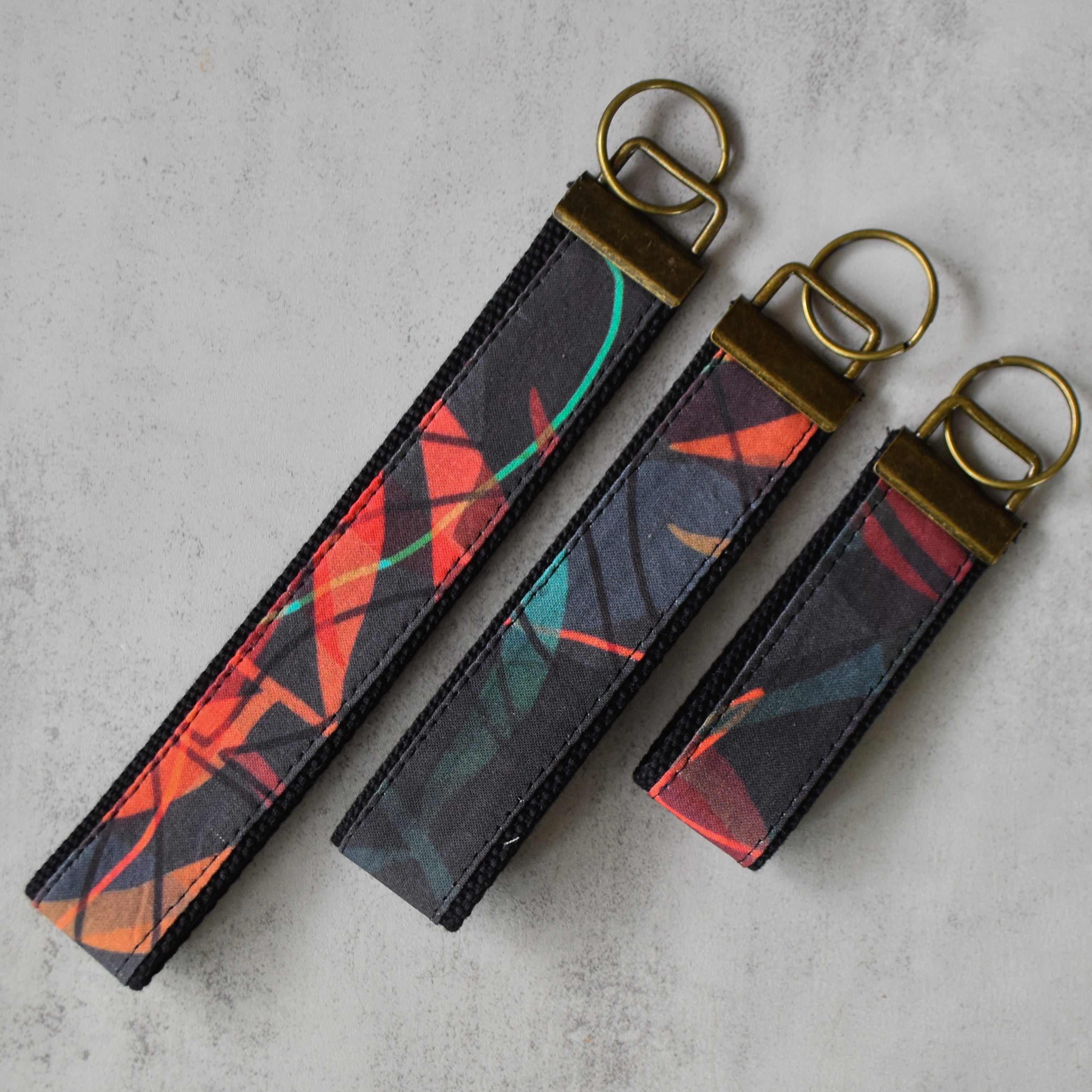 Tropical Camo Key Fobs