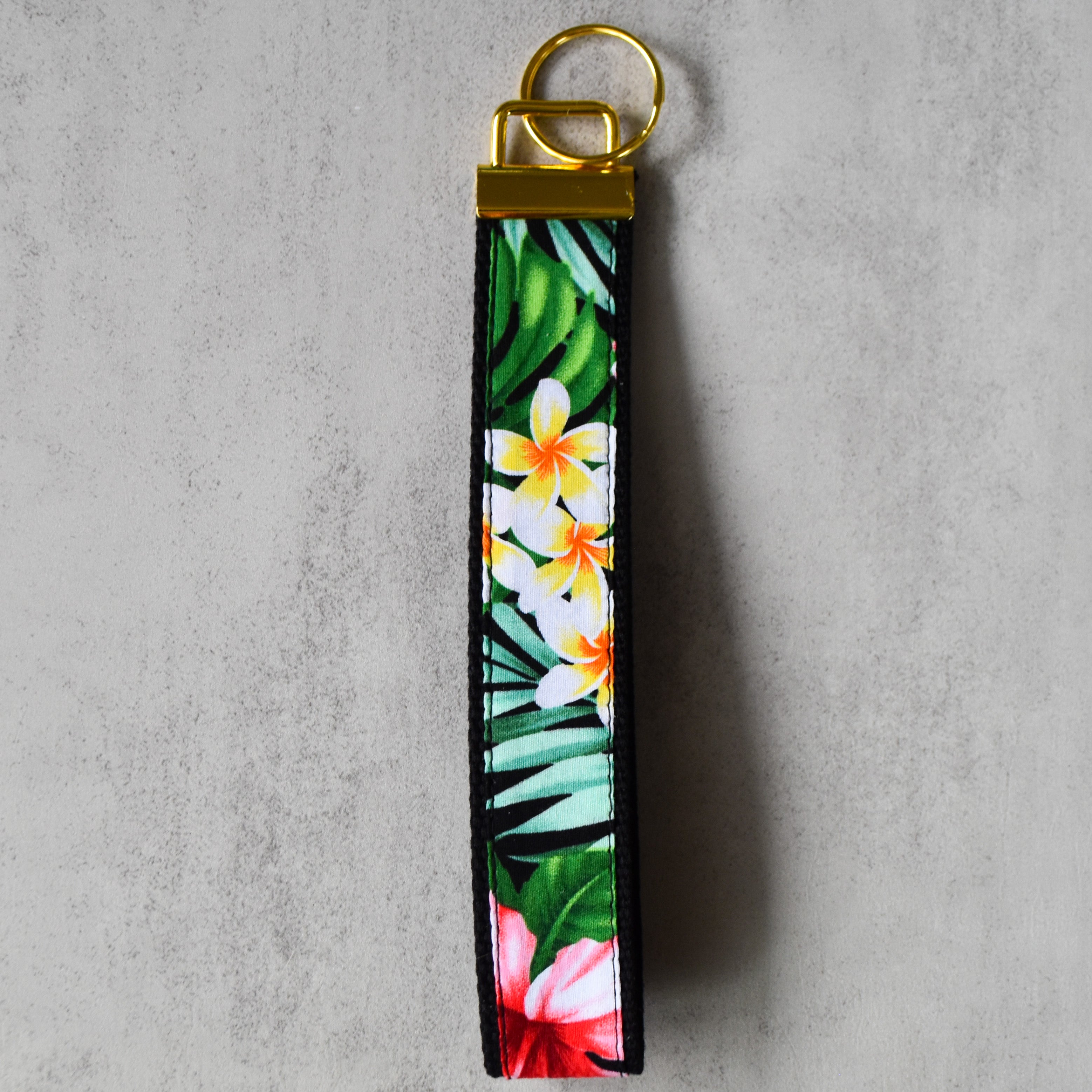 Wild Hibiscus Key Fobs