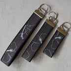 Hibiscus Noir Key Fobs