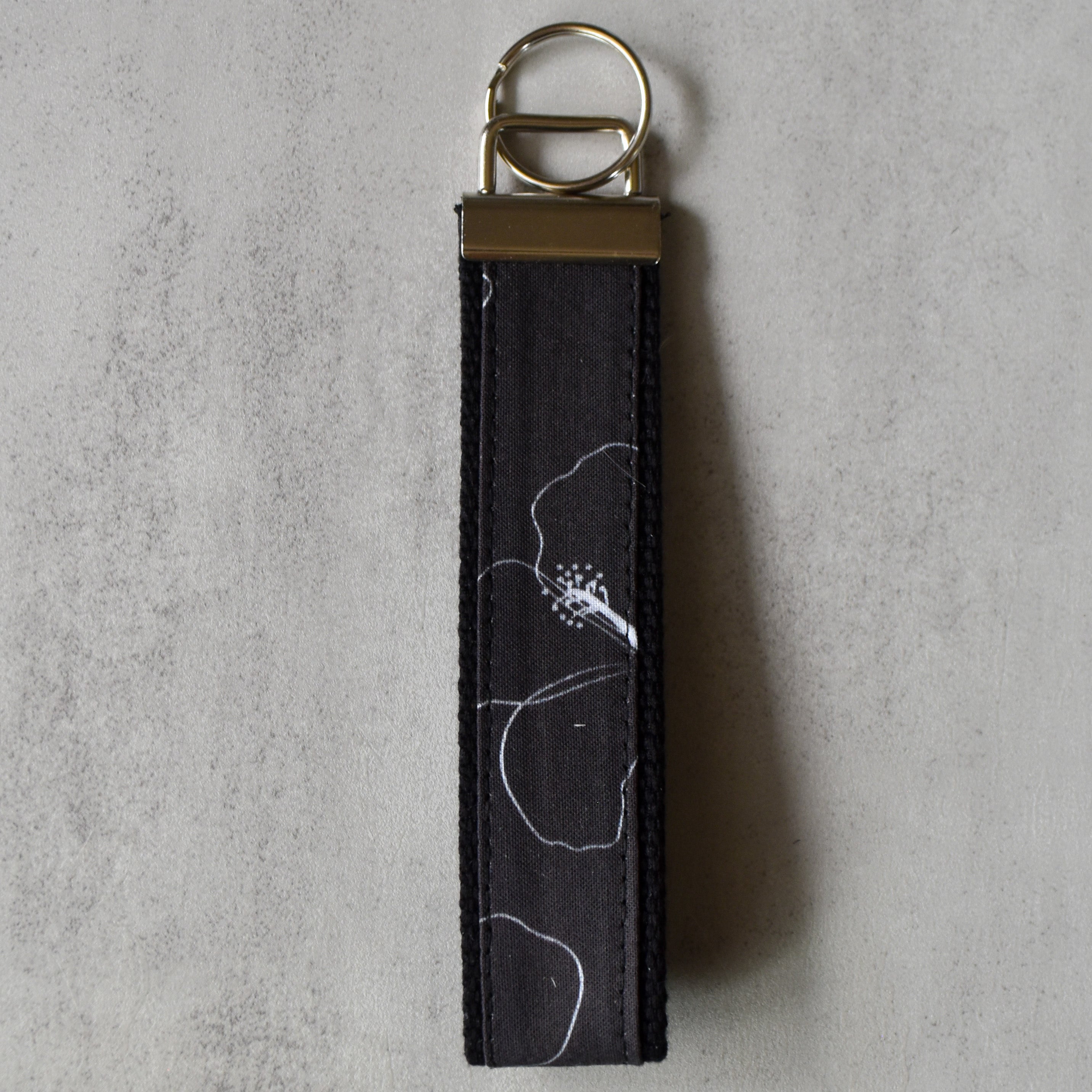 Hibiscus Noir Key Fobs