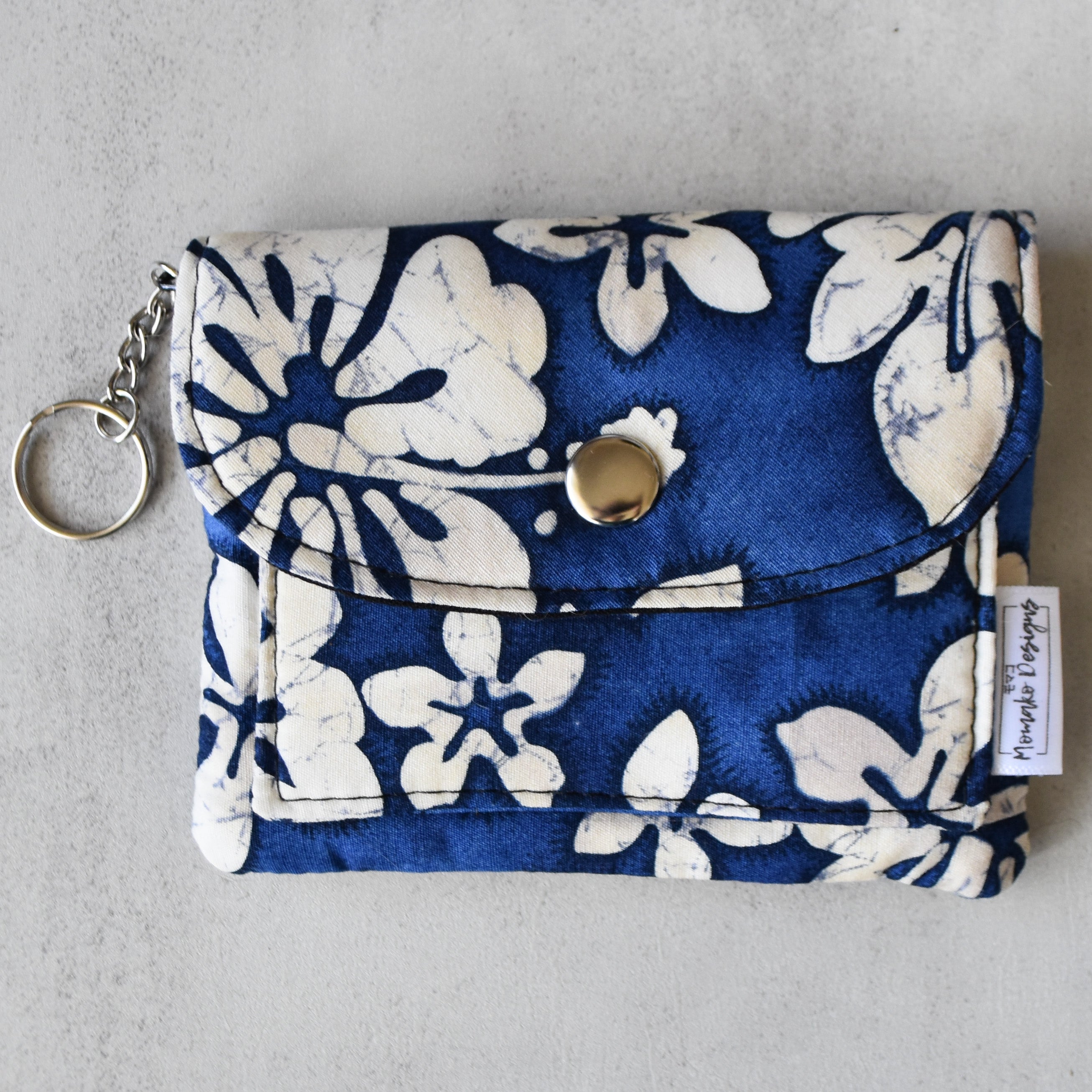 Marbled Hibiscus Hanalei Wallet