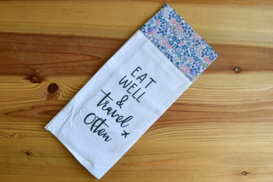 Eat Well & Travel Kitchen Towel