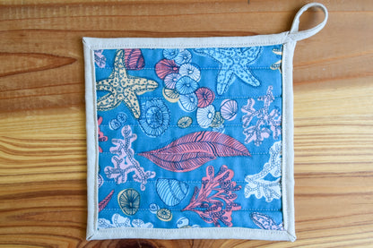 Seashore Blue Potholder