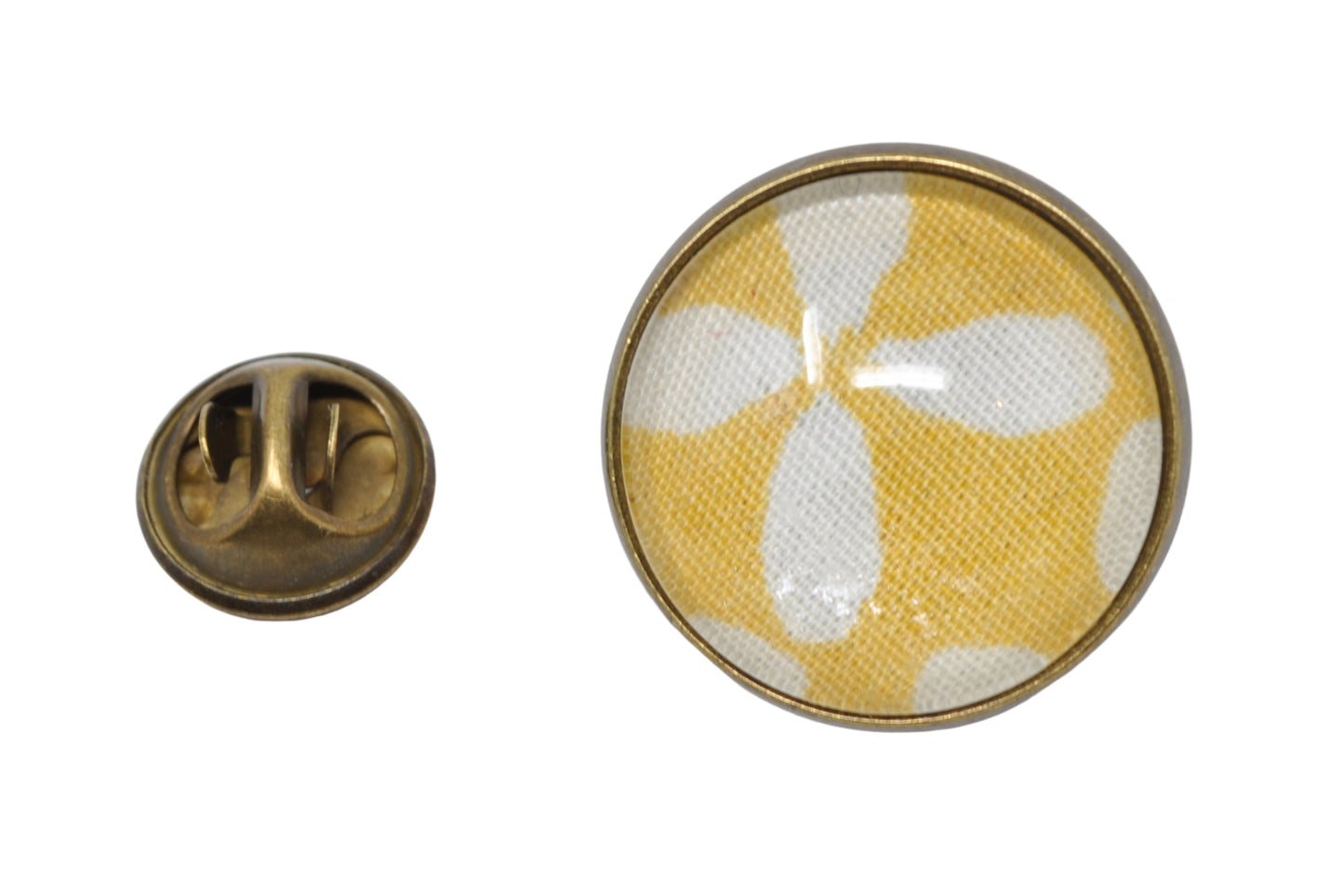 Yellow Coins Lapel Pins