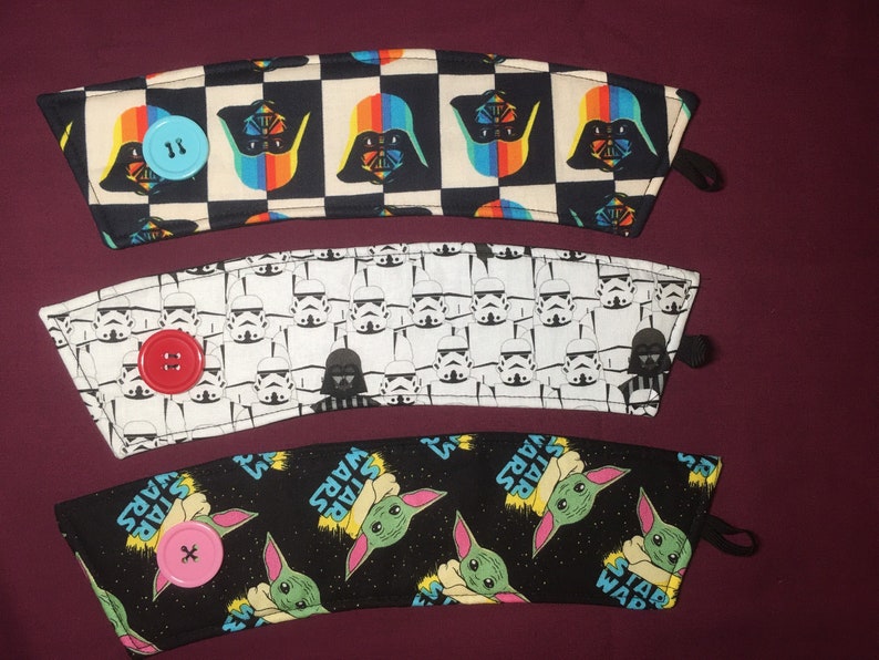 Star Wars Reusable Coffee Sleeve Set