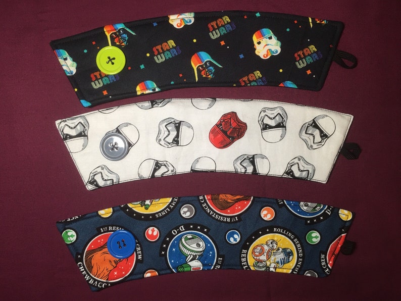 Star Wars Reusable Coffee Sleeve Set